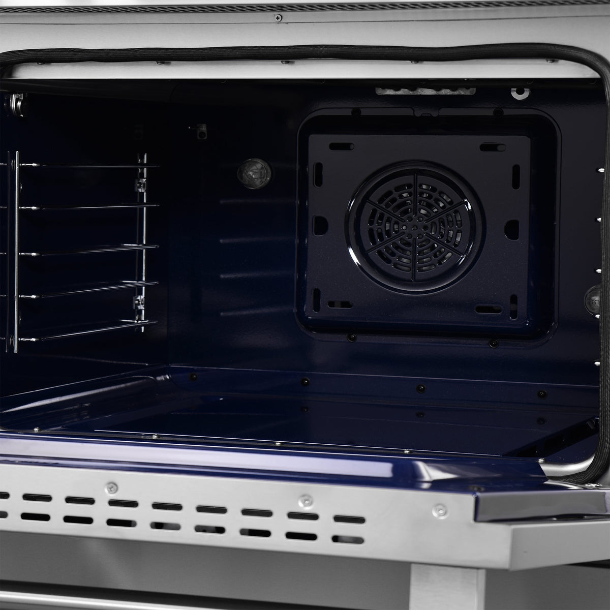 Forno Maximus 36-Inch Induction Range FFSIN0968-36 – Stainless Steel – Induction Range FFSIN0968 36 V1 16 Convection Fan Cover 06 05 2025 20