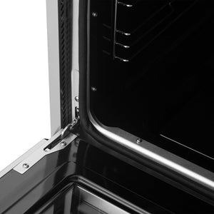 Forno Torino 30-Inch Induction Range FFSIN0950-30 – Stainless Steel – Induction range FFSIN0950 30 FFSIN0950 36 Hinge close up 2025 06 04 33230013 e7bc 425b 805f 8c72584ea65c