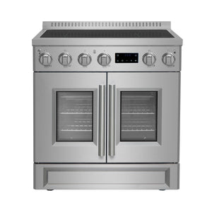 Forno Torino 30-Inch Induction Range FFSIN0950-30 – Stainless Steel – Induction range FFSIN0950 30 Front 2025 06 03