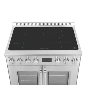 Forno Torino 36-Inch Induction Range FFSIN0950-36 – Stainless Steel – Induction range FFSIN0950 36 Cooktop 2025 06 04