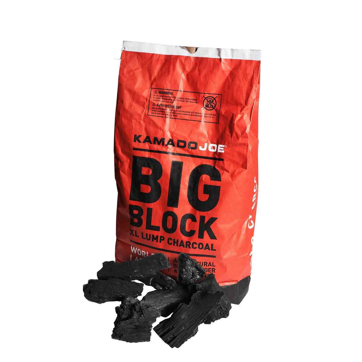 Kamado Joe Big Block XL Lump Charcoal 20 lb bag
