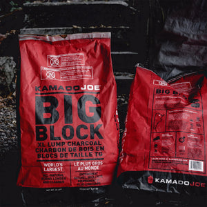 Kamado Joe Big Block XL natural hardwood charcoal
