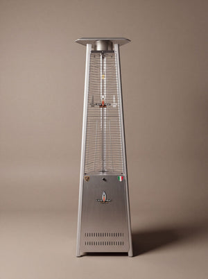 Lava Heat Italia Lava Lite patio heater in Stainless Steel - product view