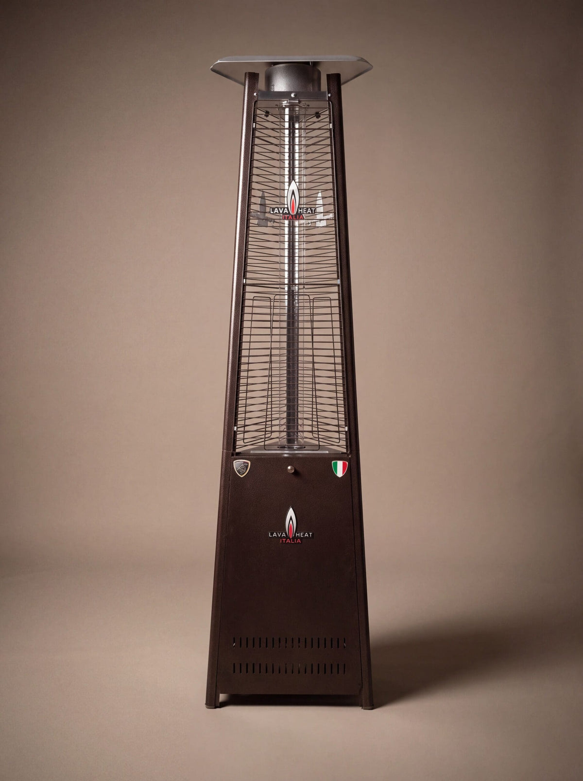 Lava Heat Italia Lava Lite patio heater in Heritage Bronze - product view