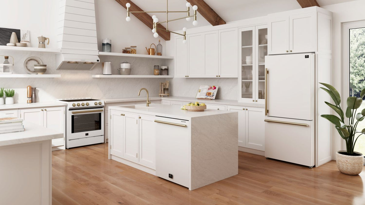 Forno Leonardo 30-Inch Electric Range FFSEL6012-30 – White – Lifestyle 20White Leonardo 1785 5255 8067 06462228 91f6 462f b4b3 8af93aae1116