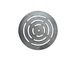 Round Steel Log Grate for Fire Pits - 14 to 26 Inch