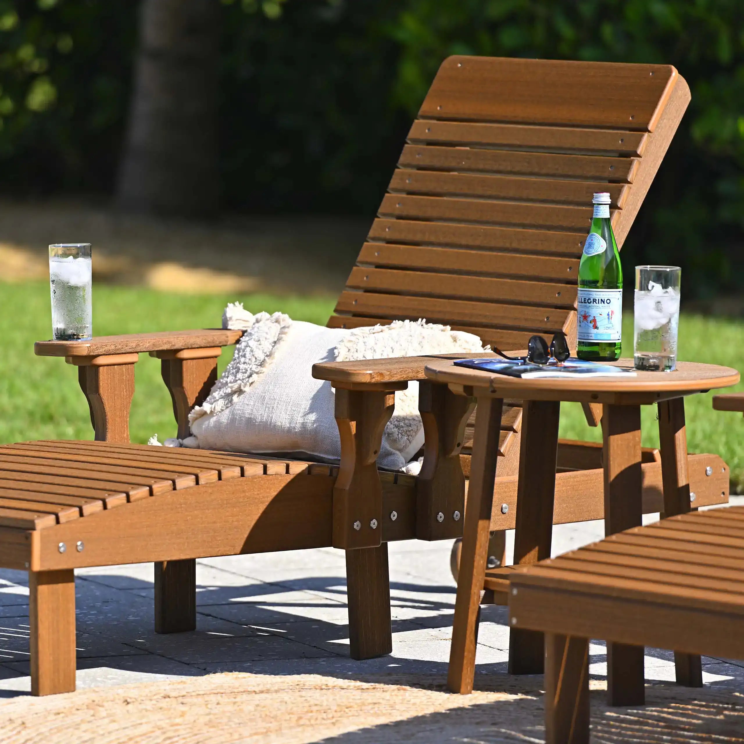 Luxcraft Lounge Chair with its back in an upright position