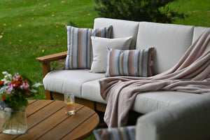 Luxcraft Lanai sectional cushions and seating area