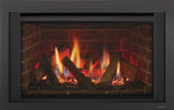 Majestic Ruby 25 gas insert with traditional brick interior and Clean Screen front