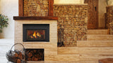 Majestic Trilliant 30 gas insert with inside fit front and brick interior