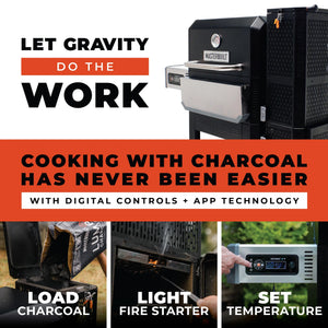 Masterbuilt Gravity Series 800 Charcoal Griddle, Grill & Smoker – alternate product view 3