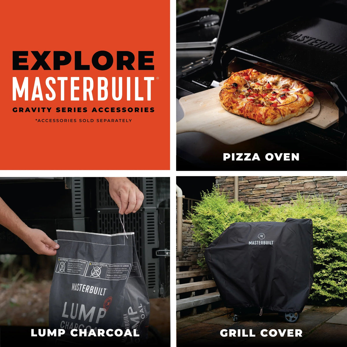 Masterbuilt Gravity Series 800 Charcoal Griddle, Grill & Smoker – alternate product view 8