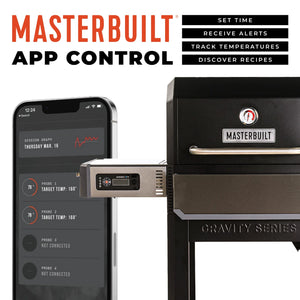 Gravity Series 1050 digital charcoal control and hopper system