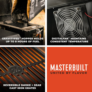 Masterbuilt Gravity Series 1050 Digital Charcoal Grill & Smoker – alternate product view 6