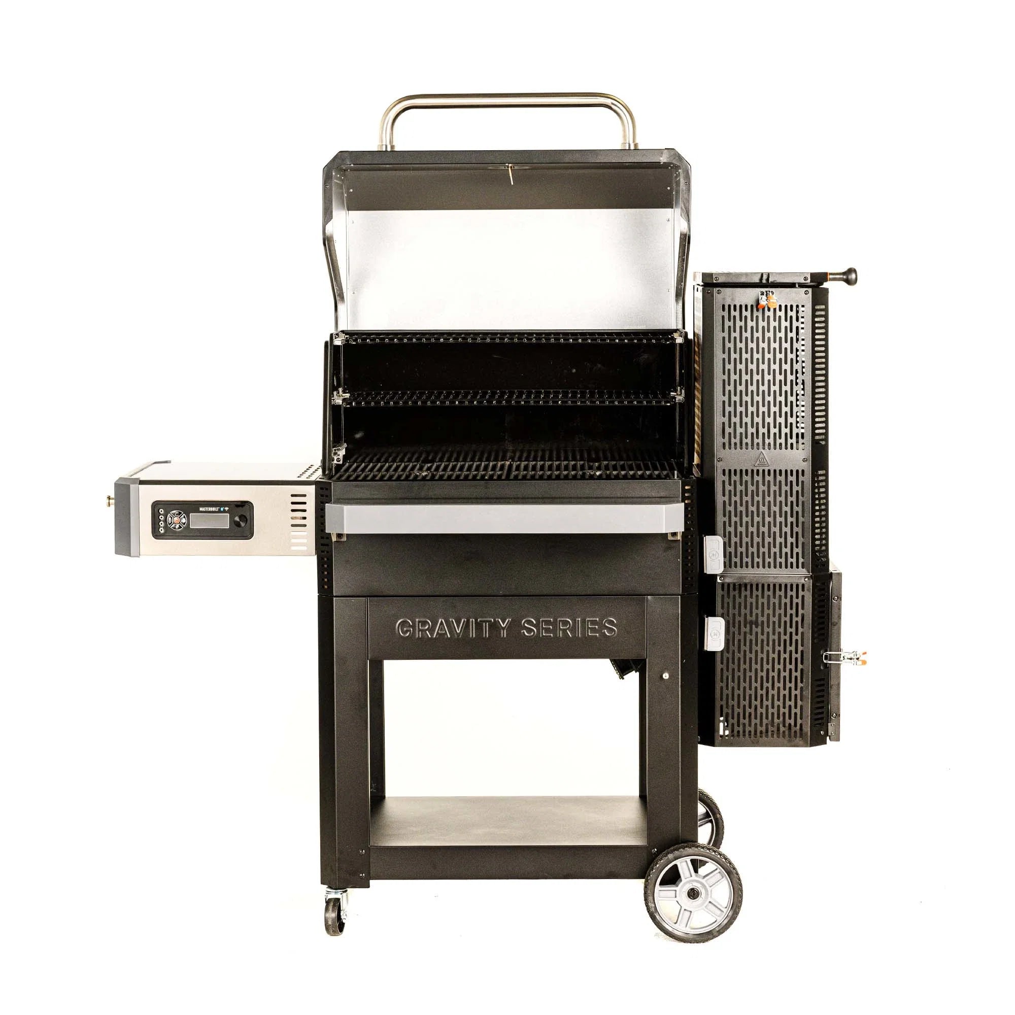 Open Masterbuilt Gravity Series 1050 Digital Charcoal Grill and Smoker