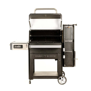Open Masterbuilt Gravity Series 1050 Digital Charcoal Grill and Smoker