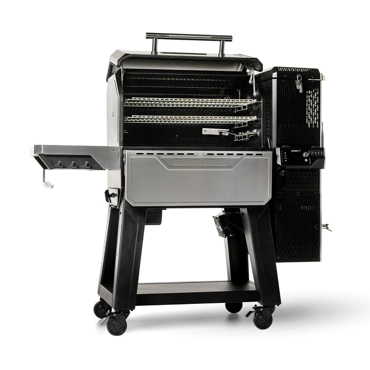 Gravity Series XT digital charcoal features