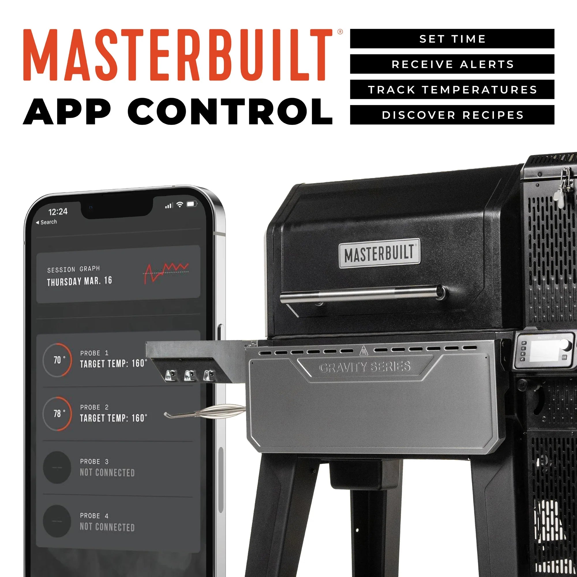 Masterbuilt Gravity Series XT Digital Charcoal Grill & Smoker – alternate product view 5