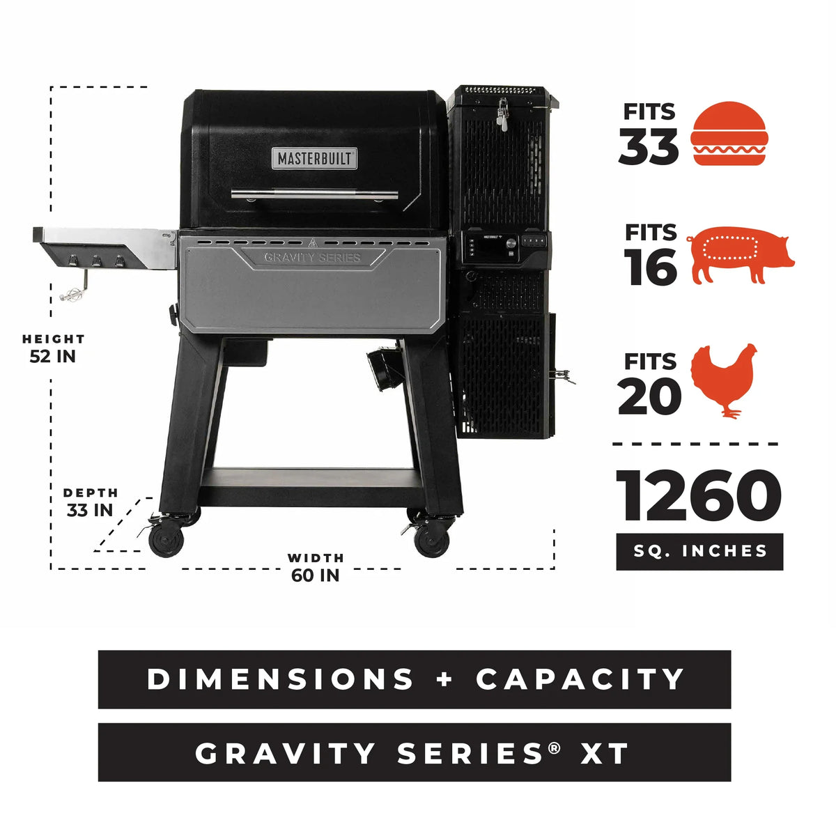 Masterbuilt Gravity Series XT Digital Charcoal Grill & Smoker – alternate product view 8