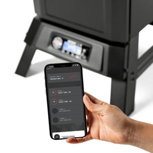 Masterbuilt app monitoring the 710 WiFi Digital Electric Smoker