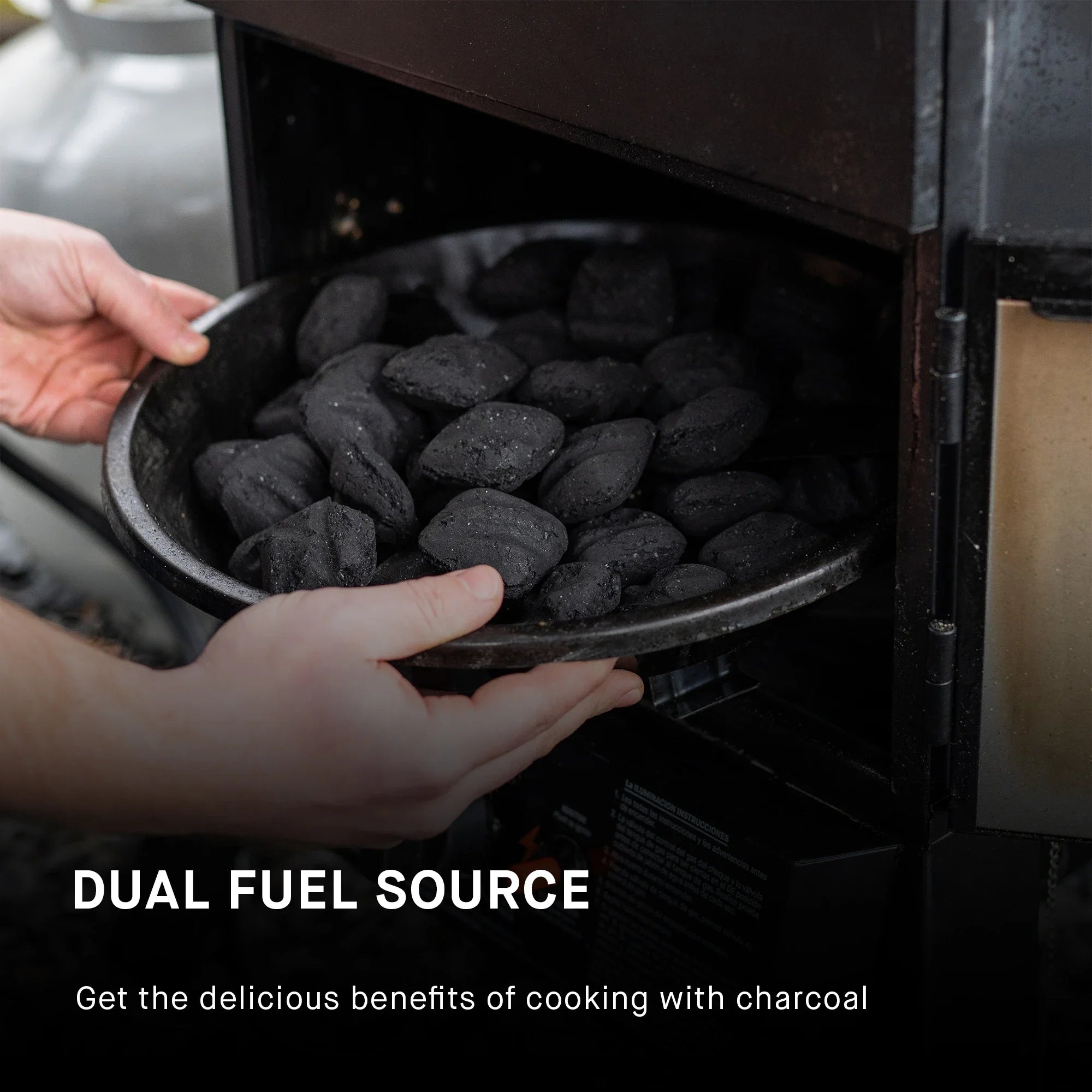 Masterbuilt 30-Inch Dual Fuel Propane & Charcoal Smoker – alternate product view 3