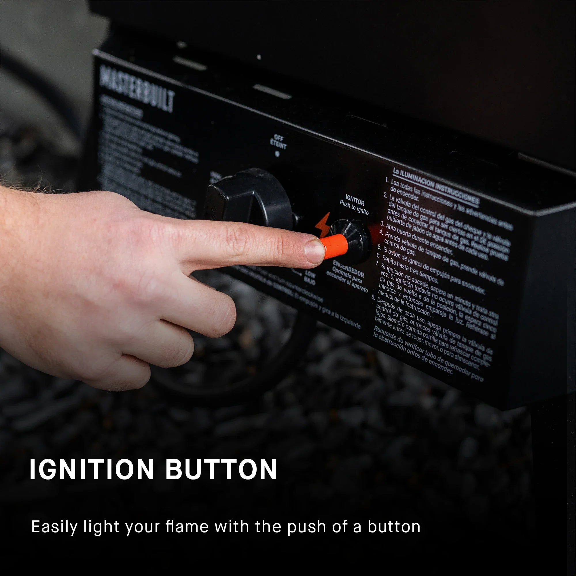 Masterbuilt dual fuel smoker internal smoking system