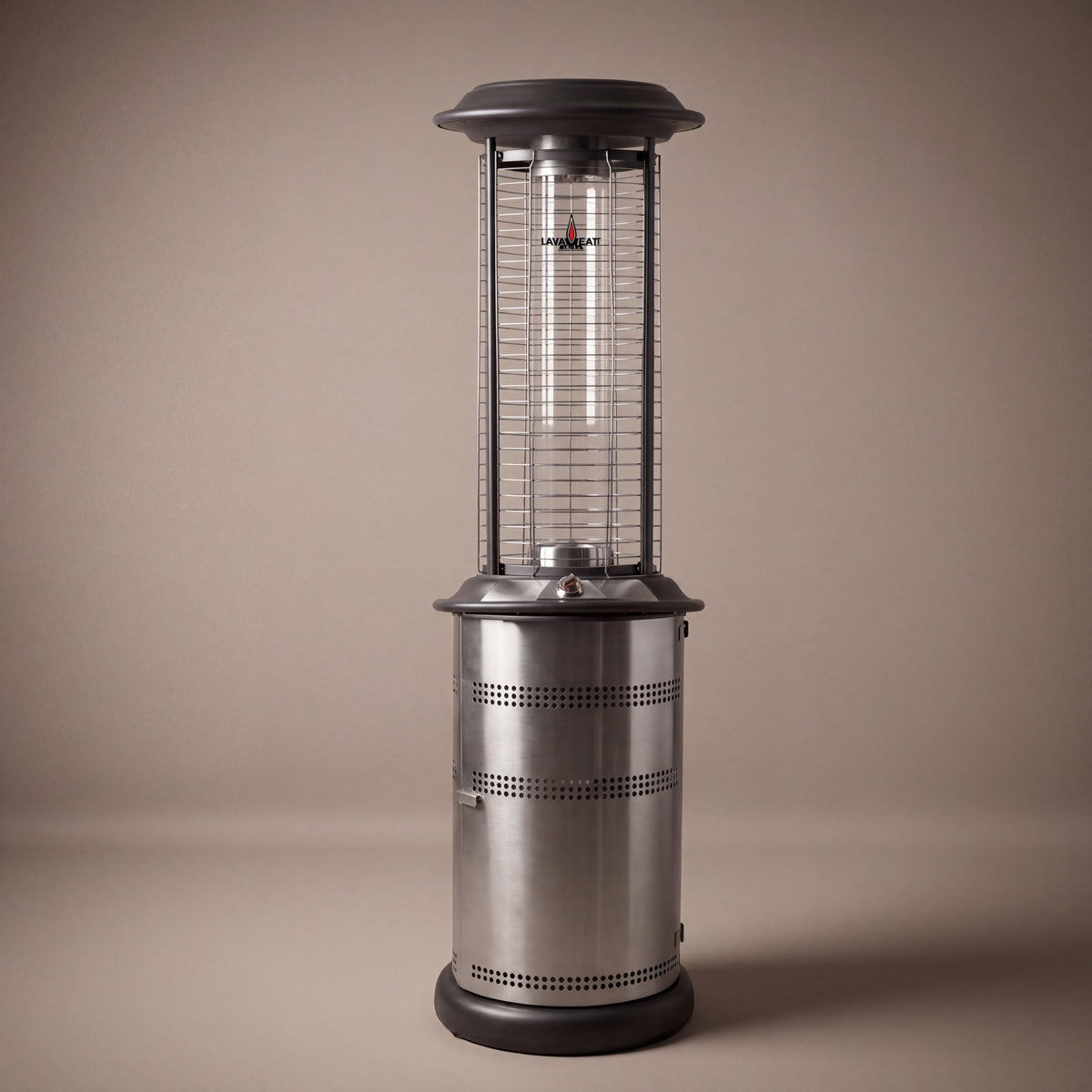 Lava Heat Italia Milano patio heater in Gunmetal - product view