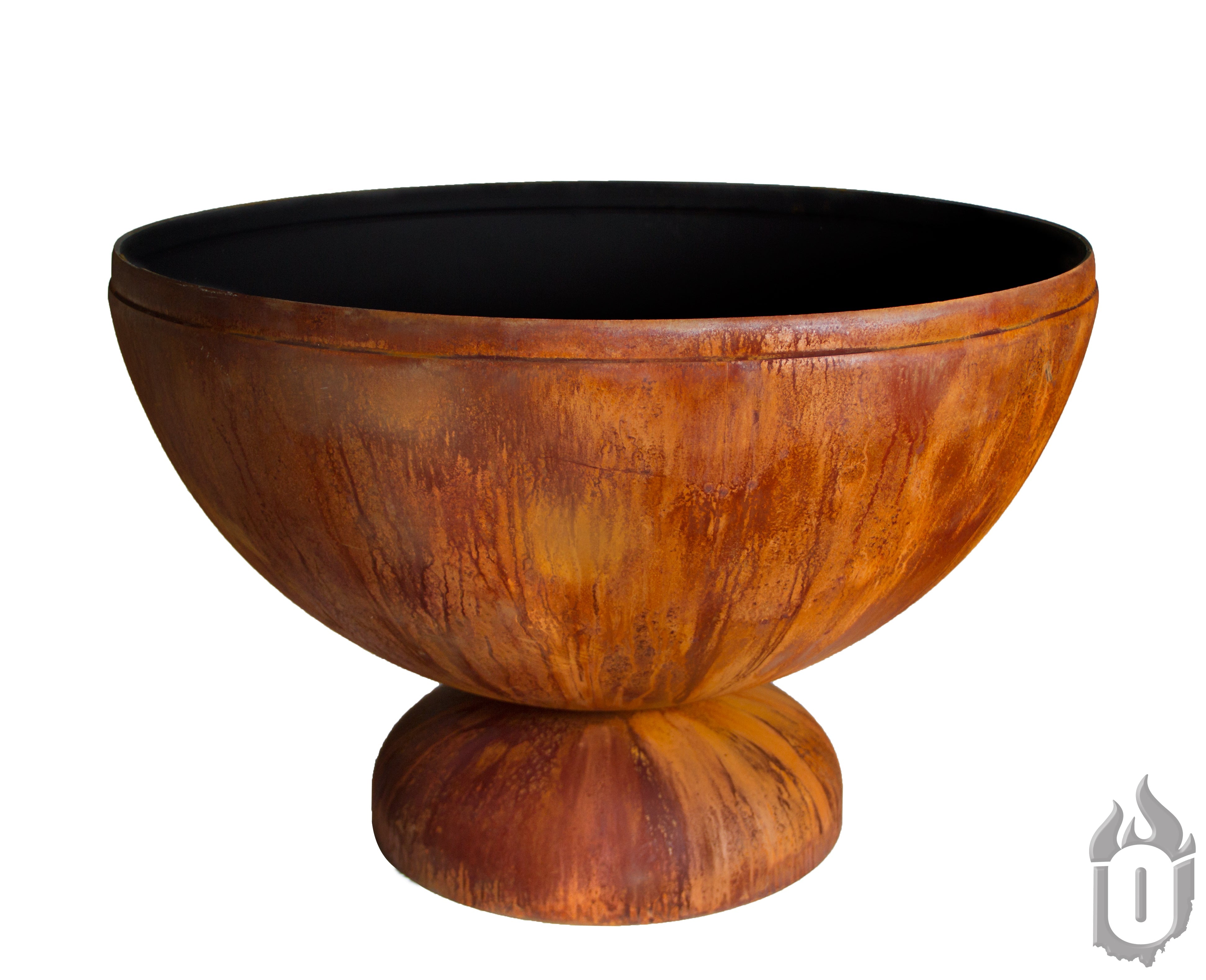 “Fire Chalice” Artisan Fire Bowl – Handcrafted American Steel by Ohio Flame