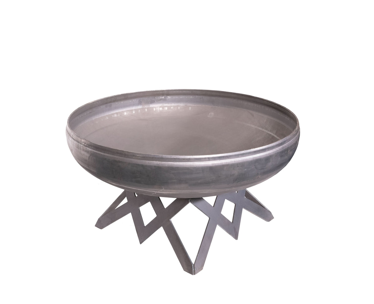 Liberty Fire Pit with Angled Base outdoor wood burning fire feature