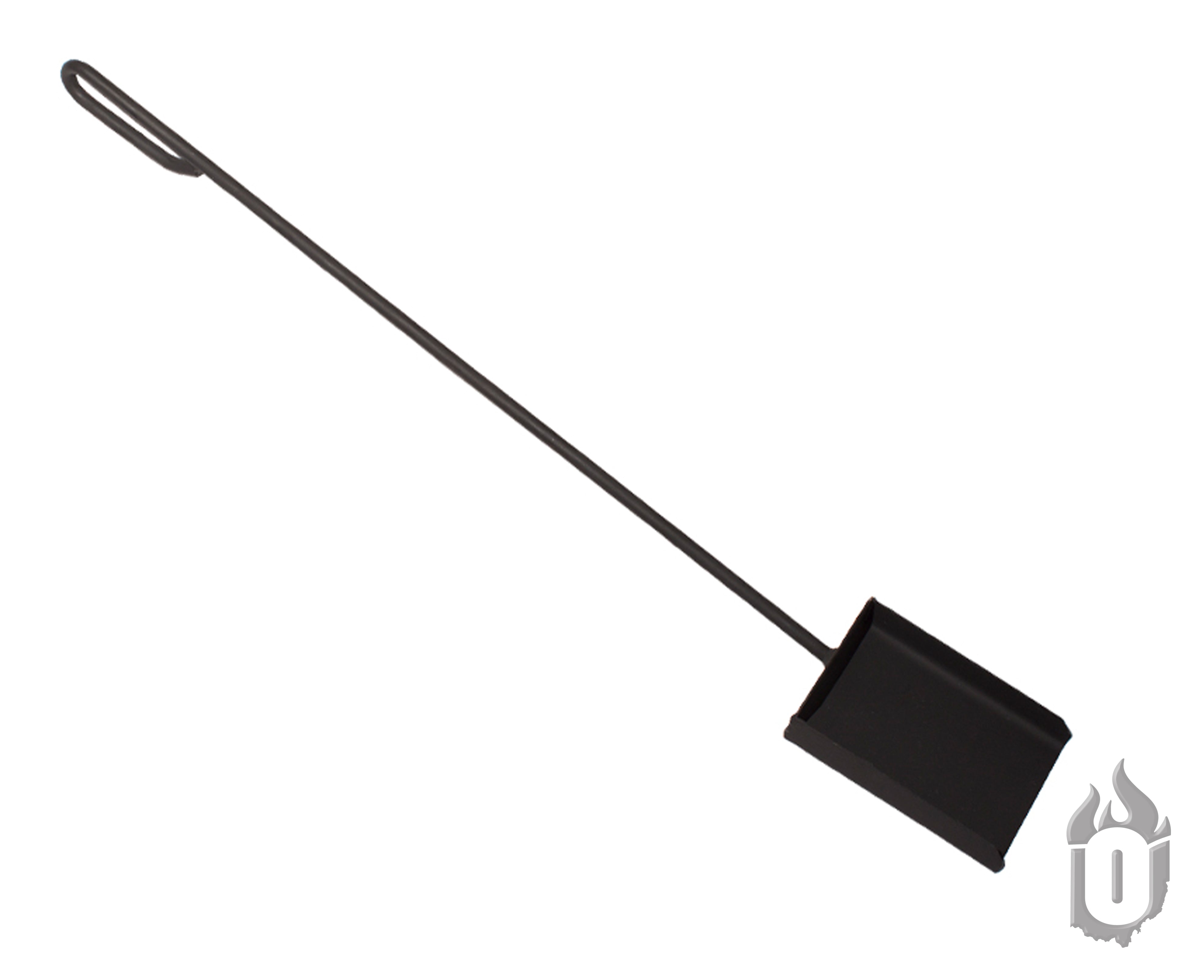 Hand-Forged American Steel Fire Shovel – Heavy Duty Campfire Tool (Made in USA)