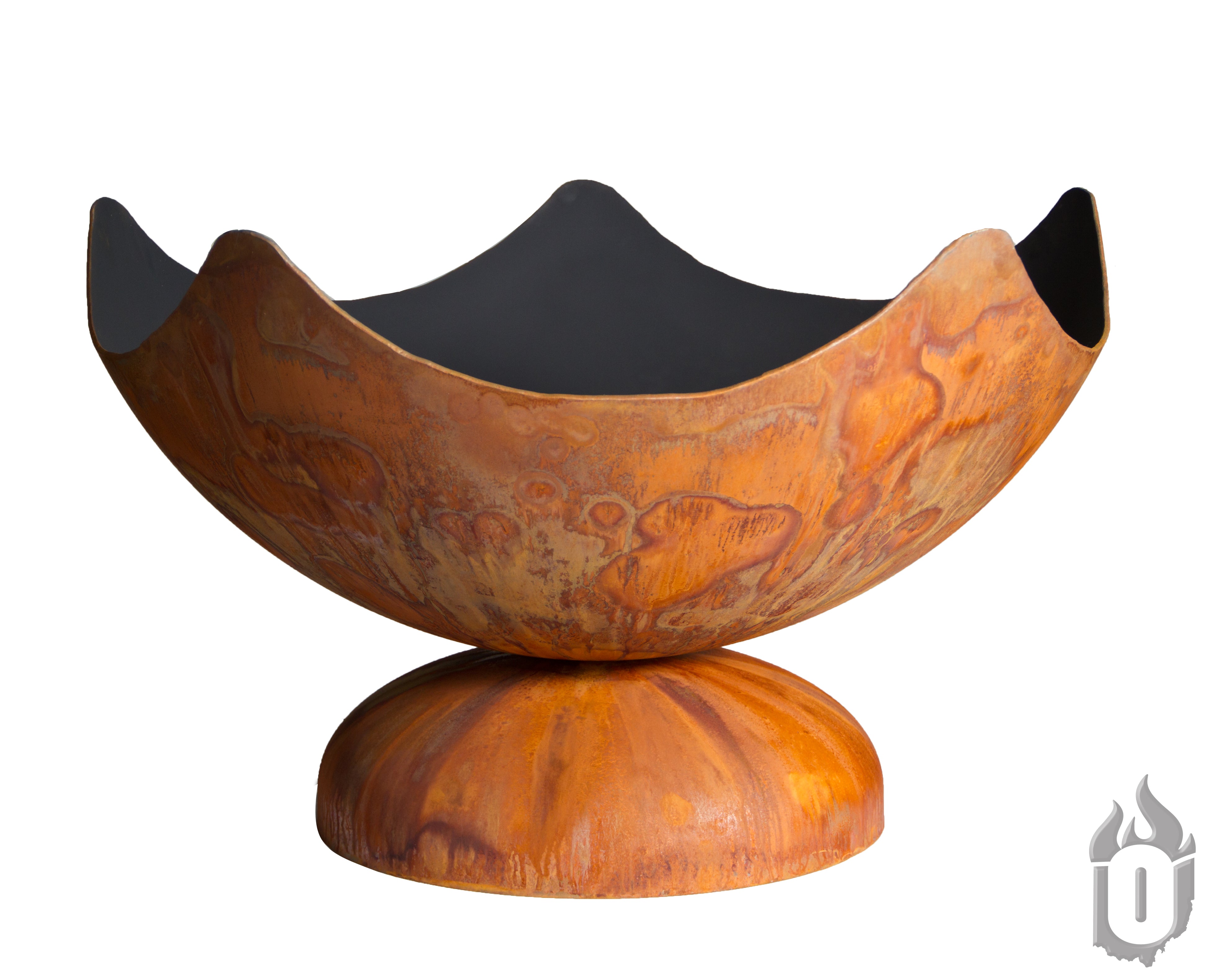 “Stellar” Artisan Fire Bowl – Handcrafted American Steel by Ohio Flame