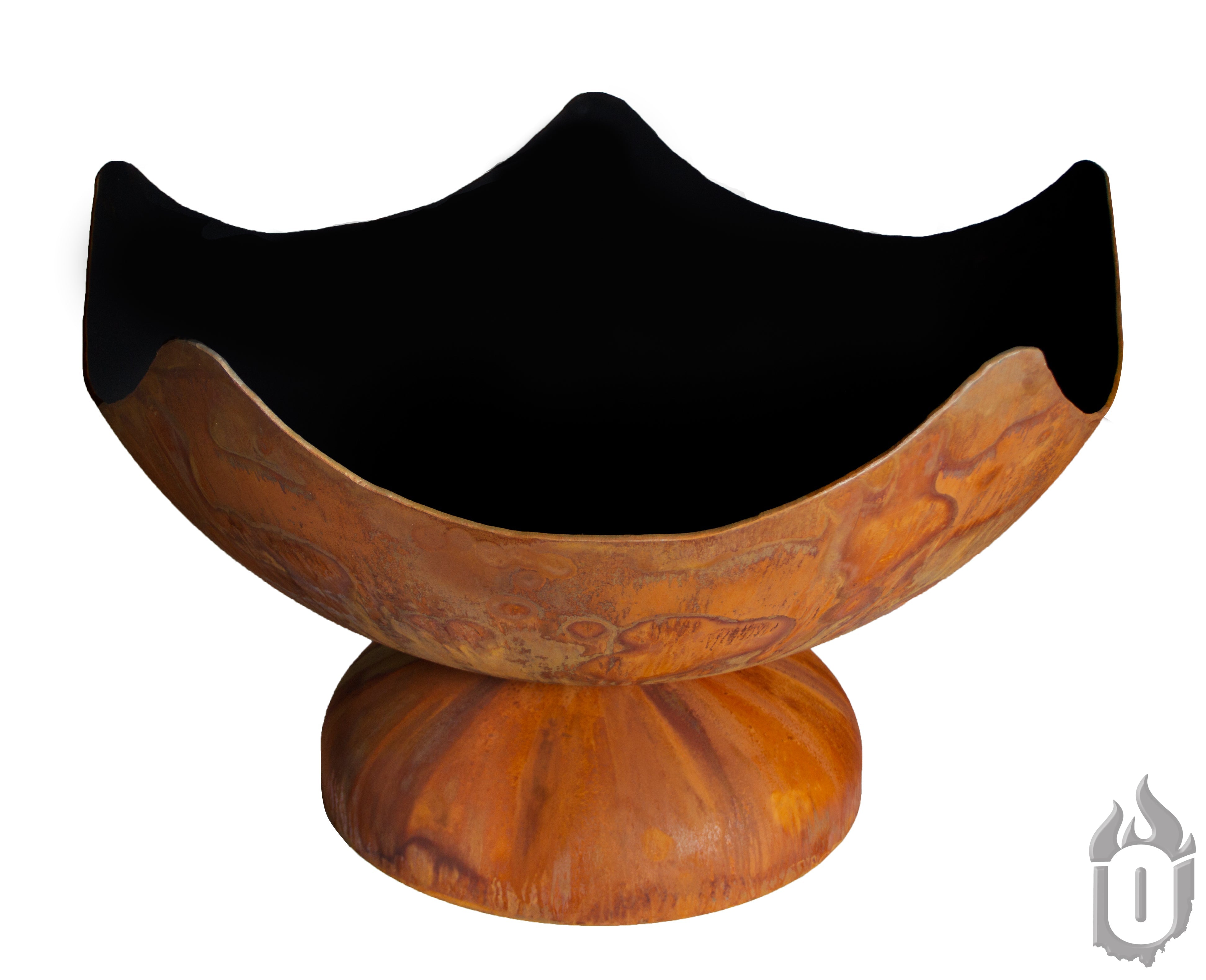 “Stellar” Artisan Fire Bowl – Handcrafted American Steel by Ohio Flame