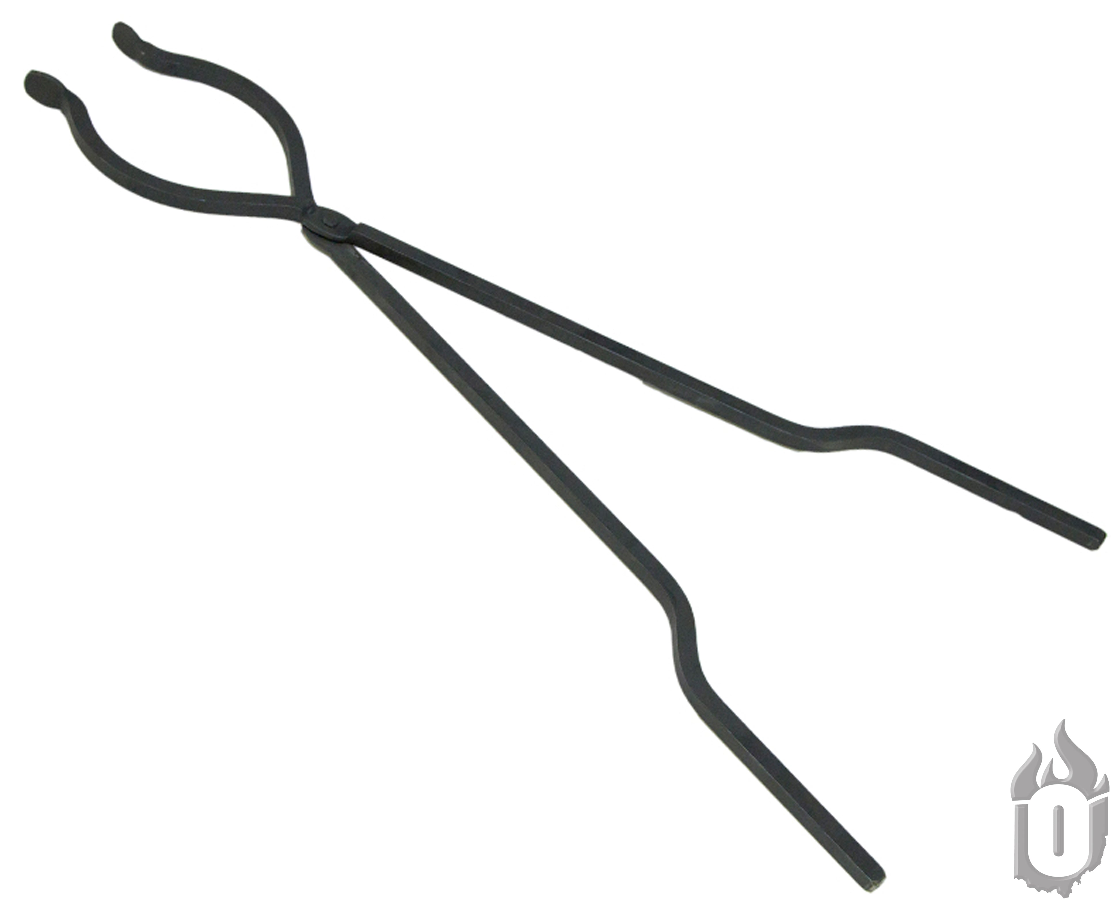 Premium 30″ Campfire Tongs – Hand-Forged American Steel (Made in USA)