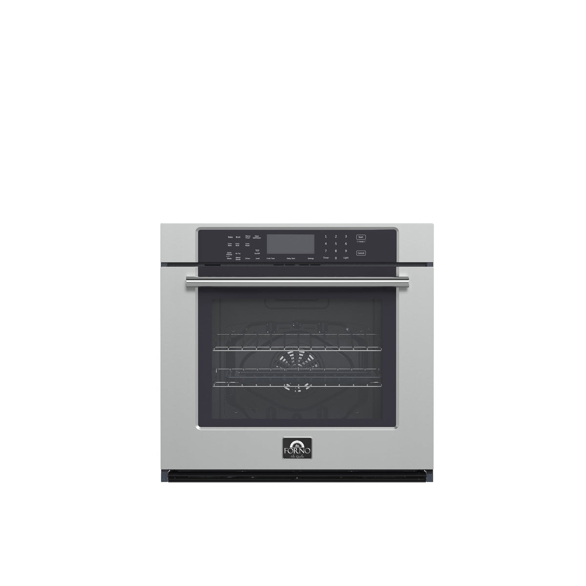 Forno Villarosa 30-Inch Single Wall Oven FBOEL1358-30 – Stainless Steel – Oven FBOEL1358 30 V2 Front