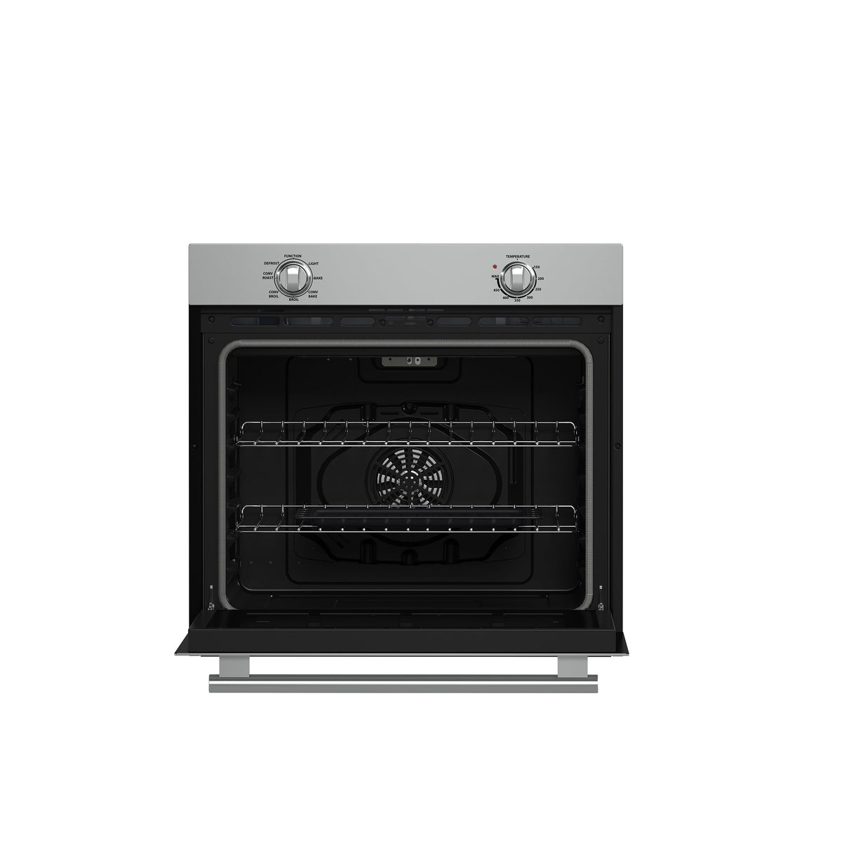 Forno Vomero 30-Inch Single Wall Oven FBOEL1370-30 – Stainless Steel – Oven FBOEL1370 30 2025 1 Front Open dgcnqy