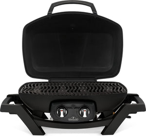 Napoleon TravelQ PRO285 Natural Gas Grill - Black - Napoleon portable outdoor grill product and lifestyle image