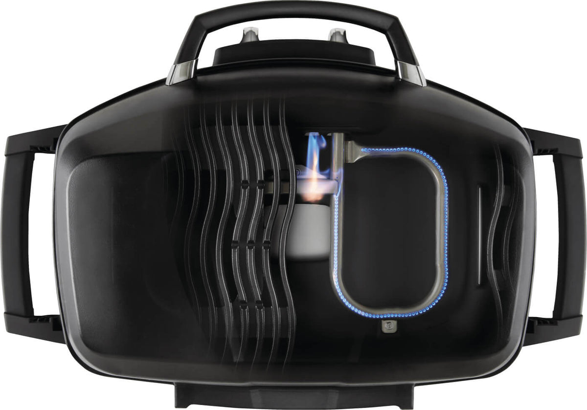 Napoleon TravelQ PRO285 Natural Gas Grill - Black - Napoleon portable outdoor grill product and lifestyle image