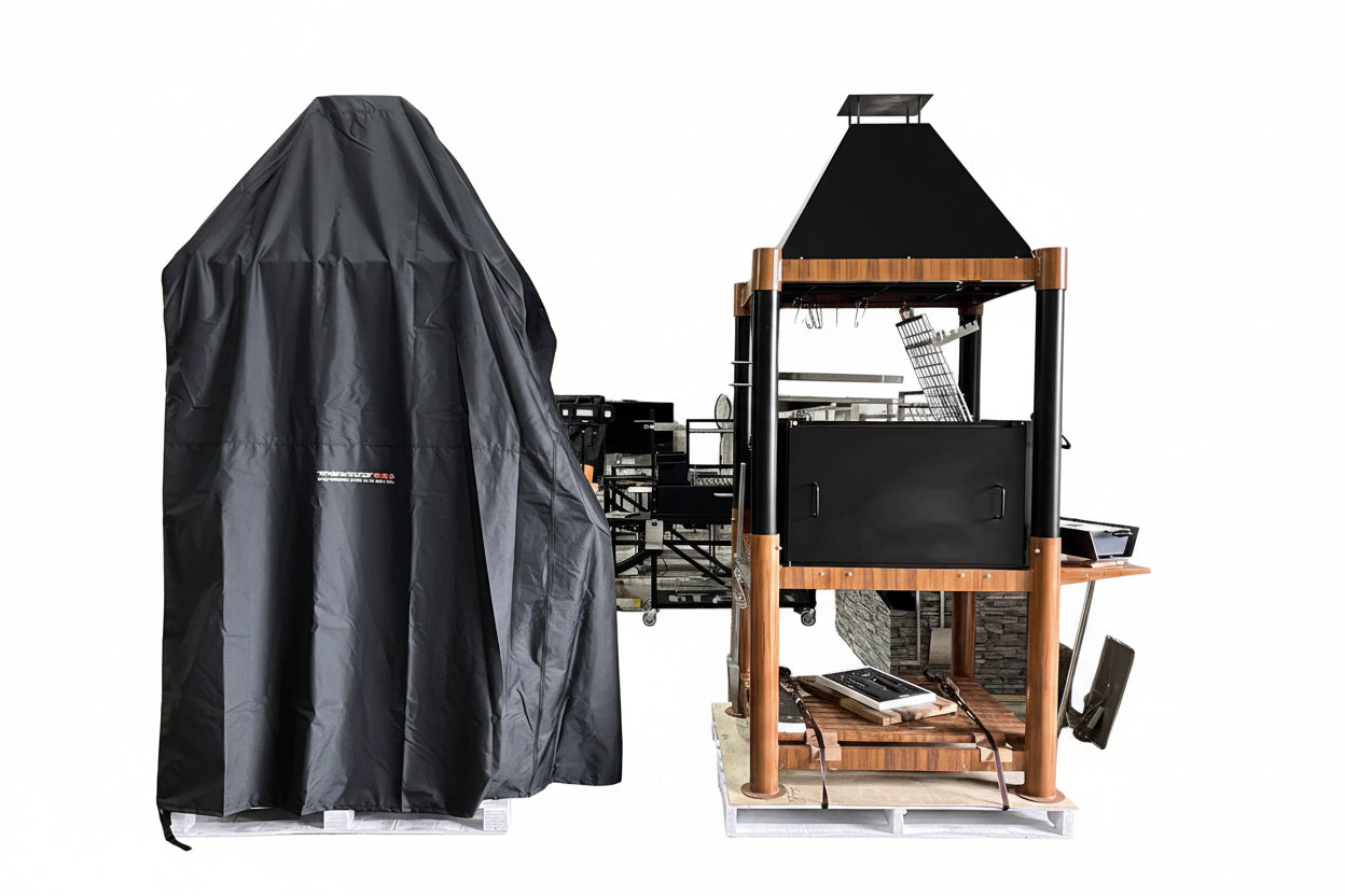 Tagwood BBQ grills and cover -smokeforges