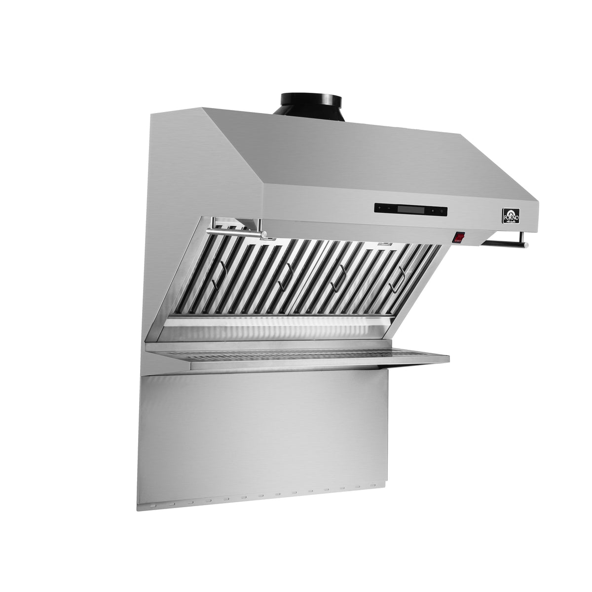 Forno Savona 30-Inch Range Hood FRHWM5029-30 – Stainless Steel – Range Hood FRHWM5029 30 Left Angle 2026 06 22