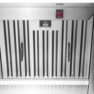 Forno Savona 48-Inch Range Hood FRHWM5029-48 – Stainless Steel – Range Hood FRHWM5029 48 Close Up 2026 06 22