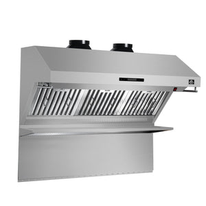Forno Savona 48-Inch Range Hood FRHWM5029-48 – Stainless Steel – Range Hood FRHWM5029 48 Left Angle 2026 06 22