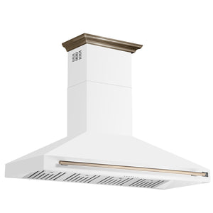 Forno Aria 60-Inch Range Hood FRHWM5095-60 – White – Range Hood FRHWM5095 60WHT Left Angle V2 2025 06 04