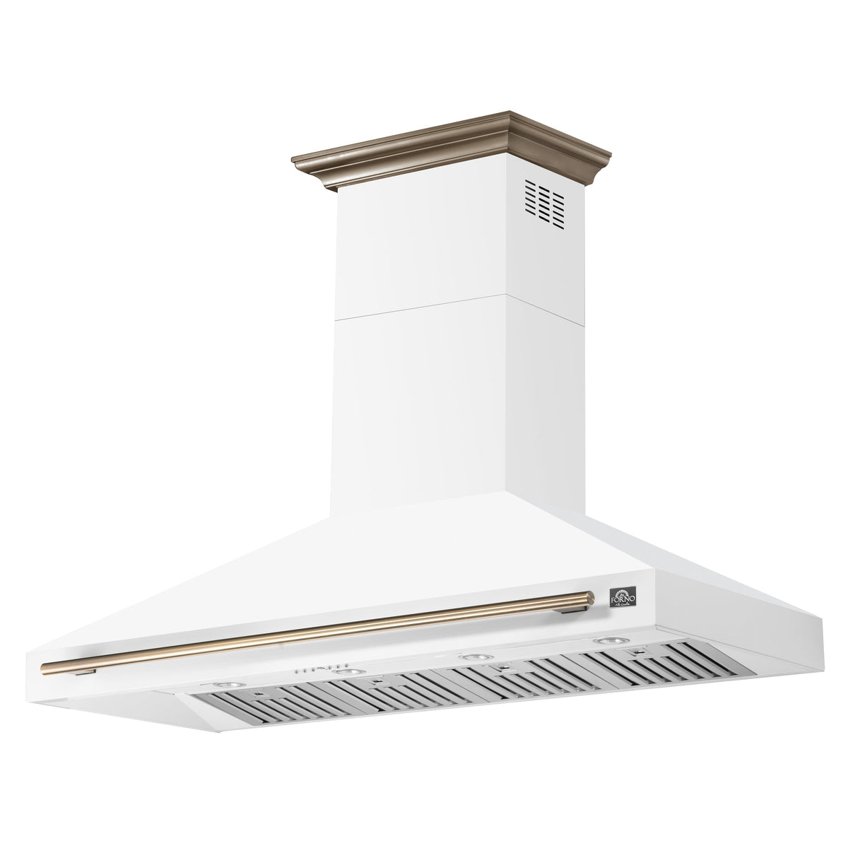 Forno Aria 60-Inch Range Hood FRHWM5095-60 – White – Range Hood FRHWM5095 60WHT Right Angle V2 2025 06 04