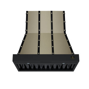 Forno Ambassador 36-Inch Range Hood FRHWM5099-36CPBLK – Black – Range Hood FRHWM5099 36CPBLK Front 2026 05 04
