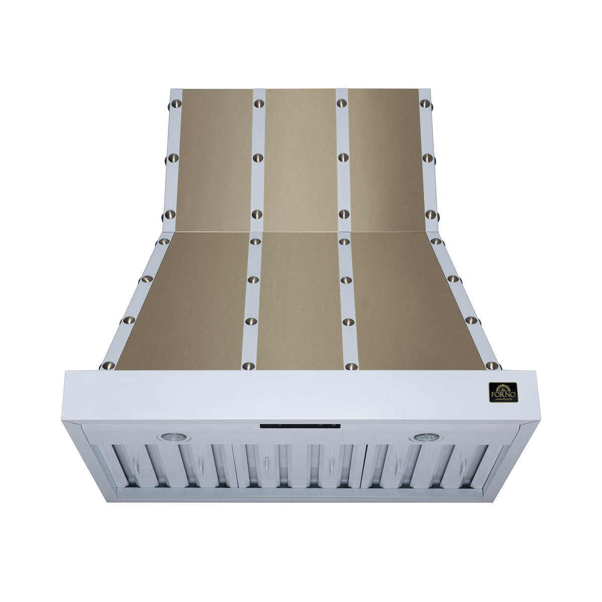 Forno Ambassador 36-Inch Range Hood FRHWM5099-36CPWHT – White – Range Hood FRHWM5099 36CPWHT Front 2026 05 04