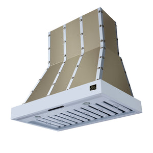 Forno Ambassador 36-Inch Range Hood FRHWM5099-36CPWHT – White – Range Hood FRHWM5099 36CPWHT Right Angle 2026 05 04