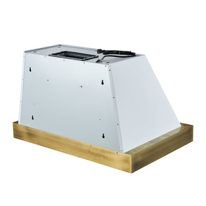 Forno Vittorio 36-Inch Range Hood FRHWM5078-36 – White – RangeHood FRHWM5078 36WHT Back Left Angle