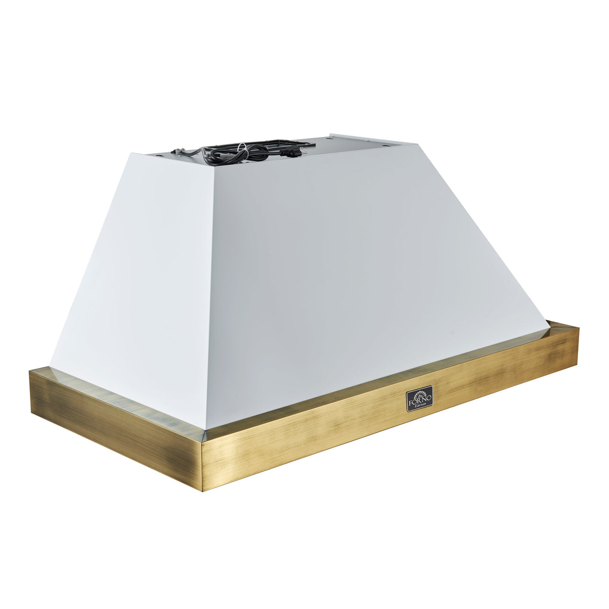 Forno Vittorio 48-Inch Range Hood FRHWM5078-48 – White – RangeHood FRHWM5078 48WHT Angle