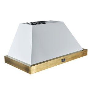 Forno Vittorio 48-Inch Range Hood FRHWM5078-48 – White – RangeHood FRHWM5078 48WHT Angle