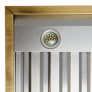 Forno Vittorio 48-Inch Range Hood FRHWM5078-48 – White – RangeHood FRHWM5078 48WHT LED lights